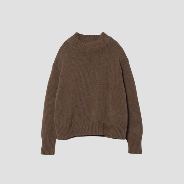 CHUNKY COTTON LINEN KNIT