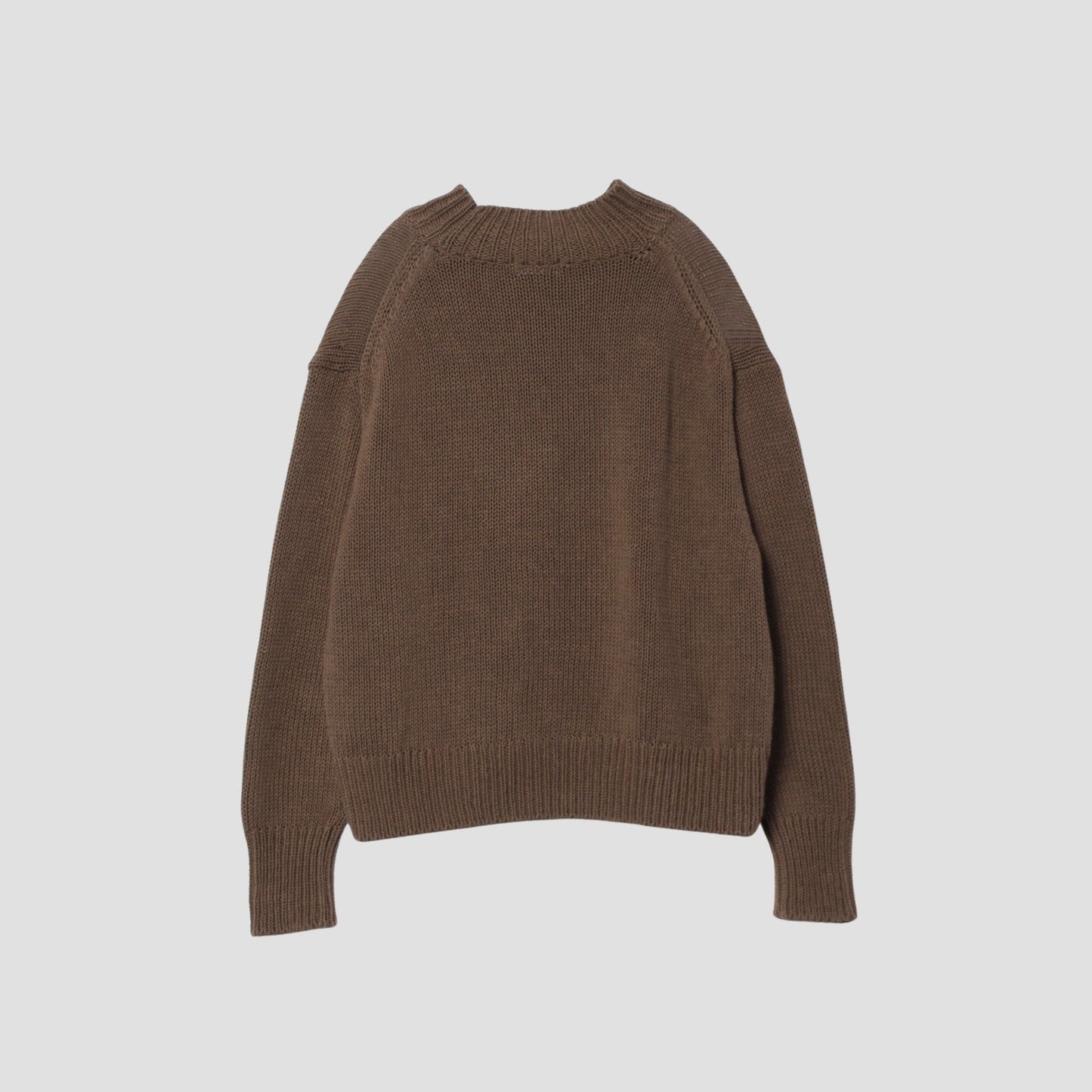 CHUNKY COTTON LINEN KNIT