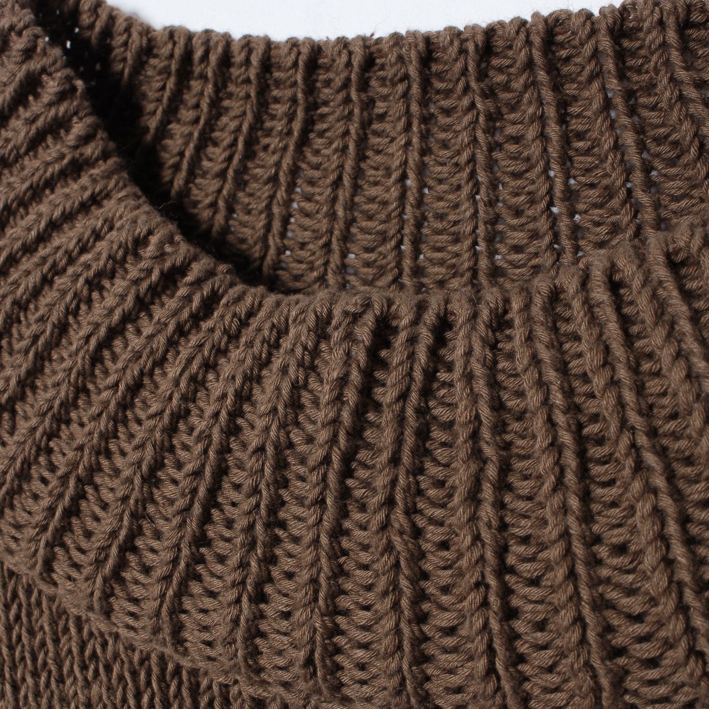 CHUNKY COTTON LINEN KNIT