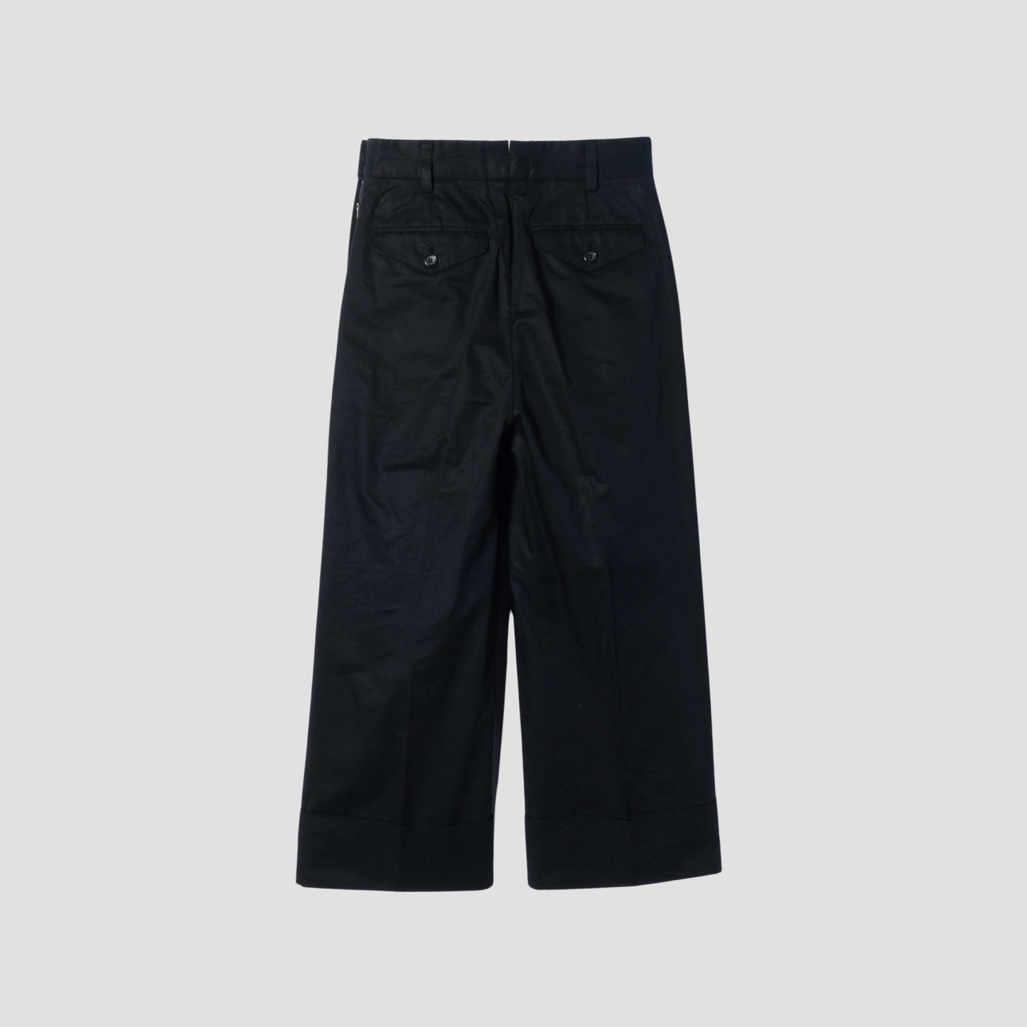 LIGHT COTTON LINEN TWILL TROUSERS