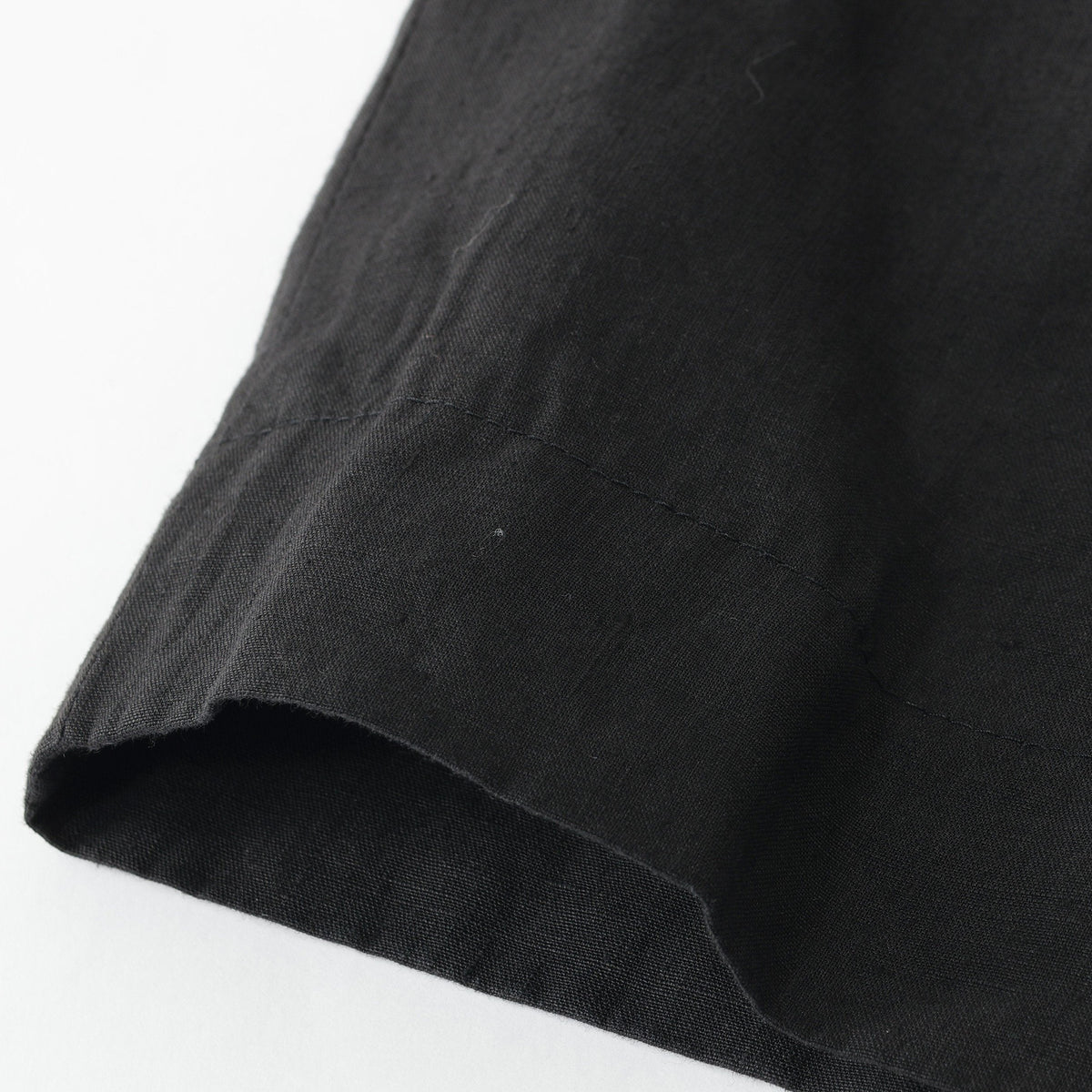 DENSE FINE LINEN POPLIN TROUSERS