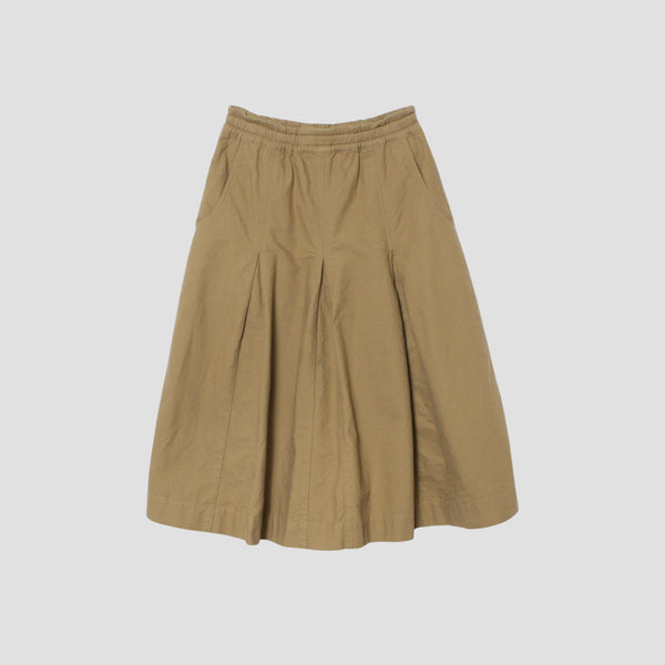 DRY COTTON OXFORD SKIRT