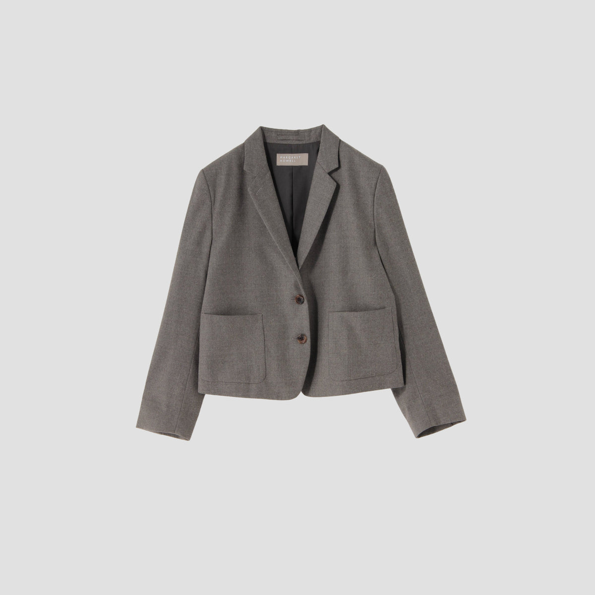 FINE WOOL FLANNEL JACKET