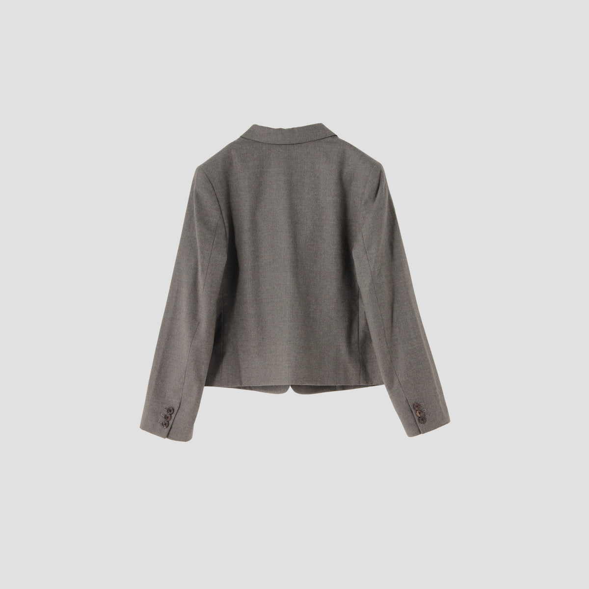 FINE WOOL FLANNEL JACKET