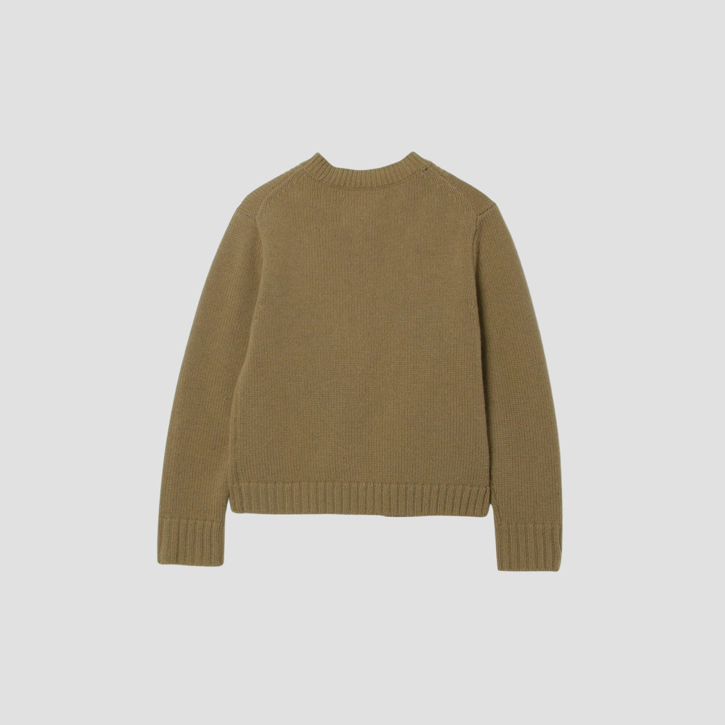 ROUGH SLUB WOOL KNIT