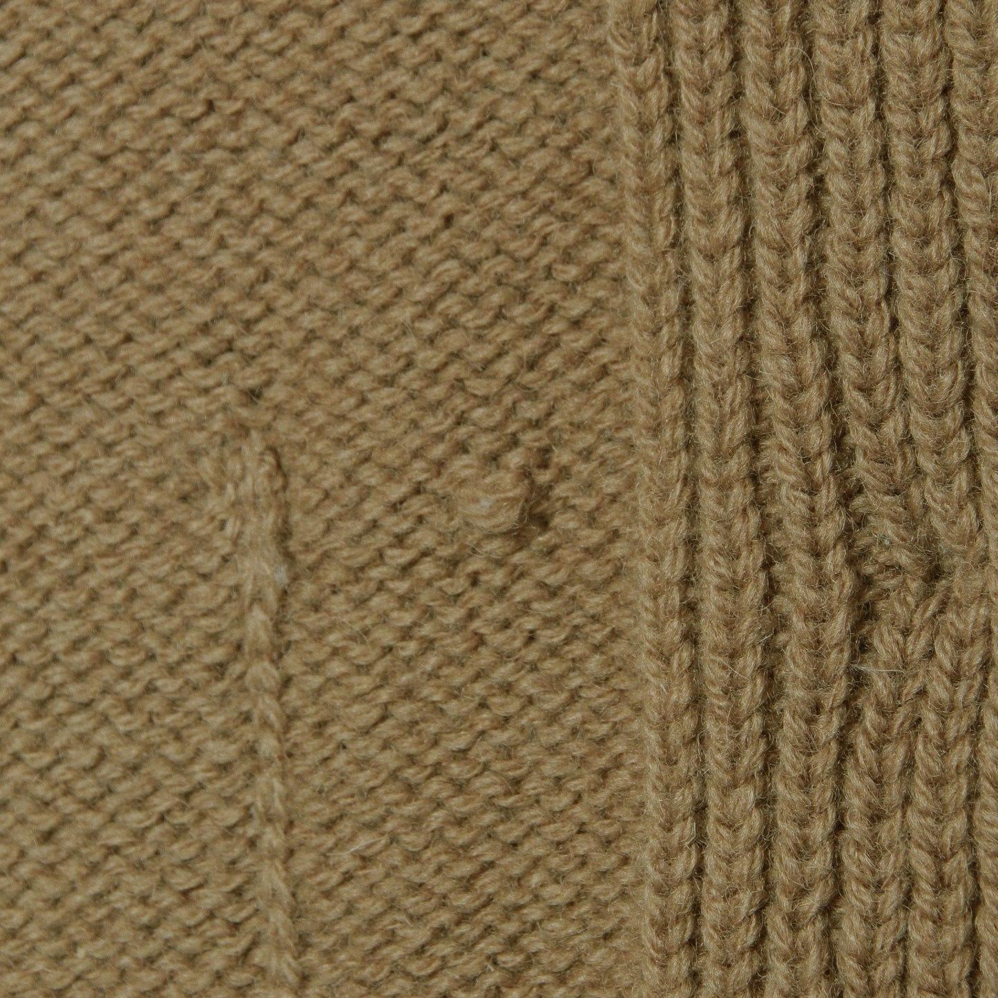 ROUGH SLUB WOOL KNIT