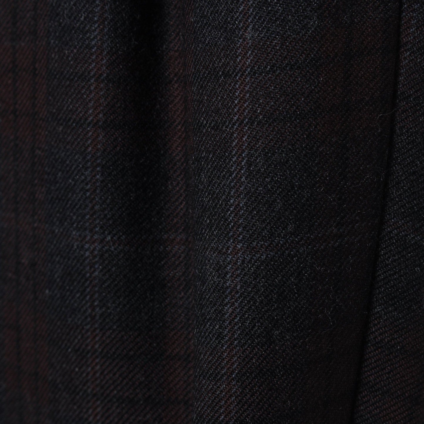 PLAID WOOL TROUSERS