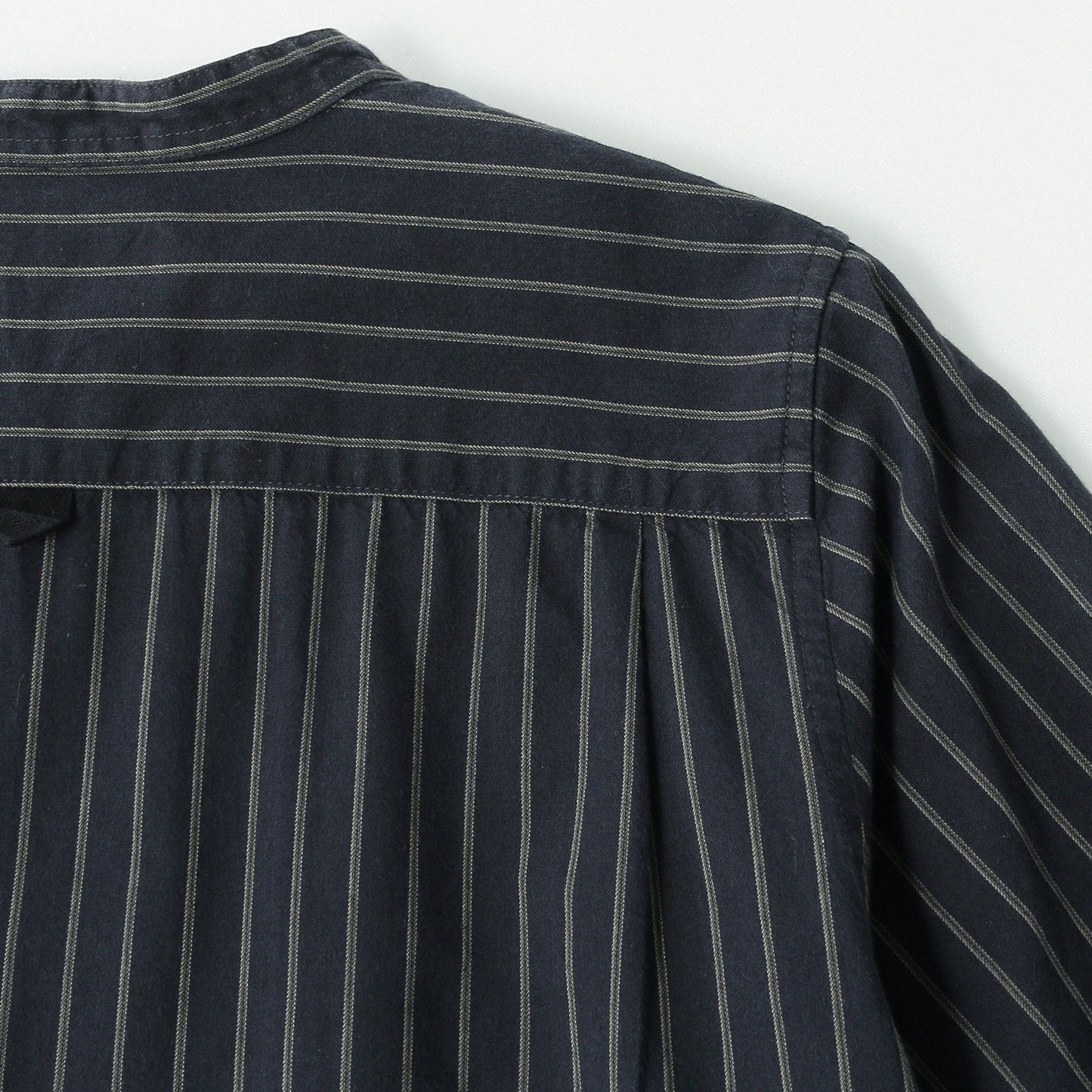 COTTON WOOL STRIPE SHIRT