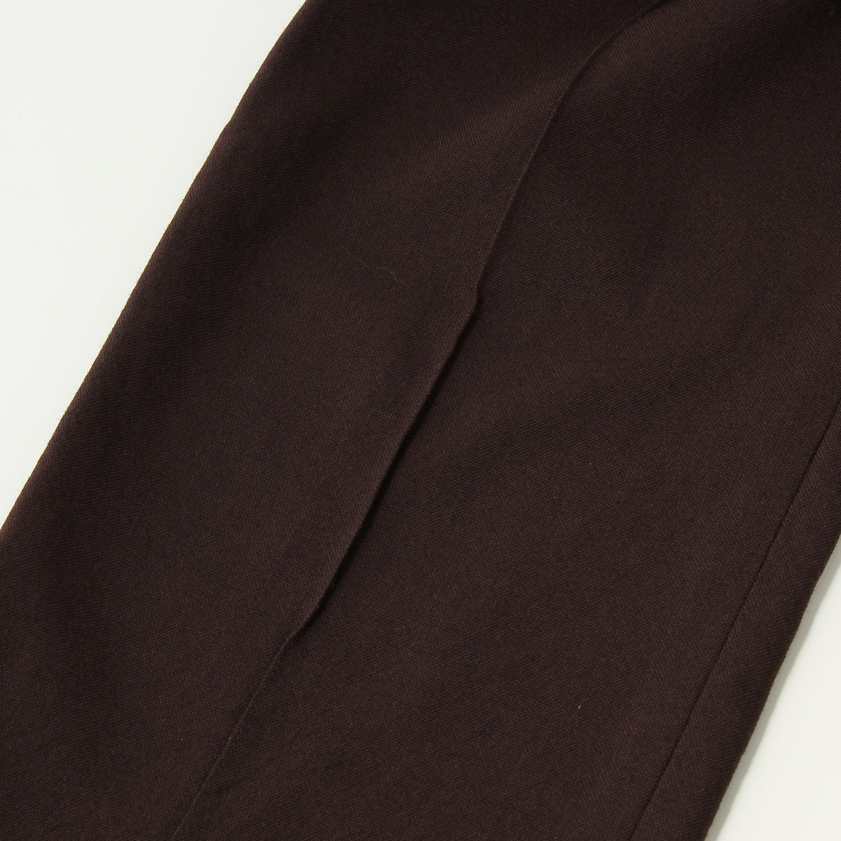HIGH TWIST WOOL TROUSERS