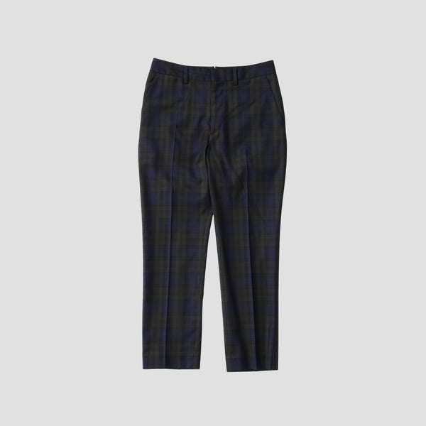 WOOL BLACKWATCH TROUSERS