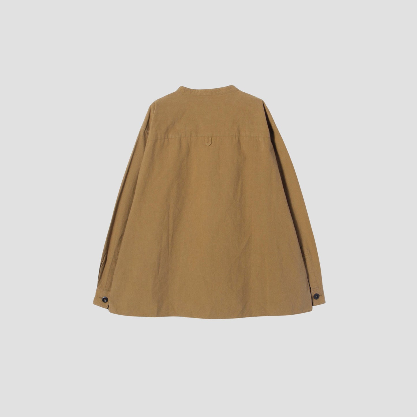 BRUSHED COTTON PLAINWEAVE SHIRT