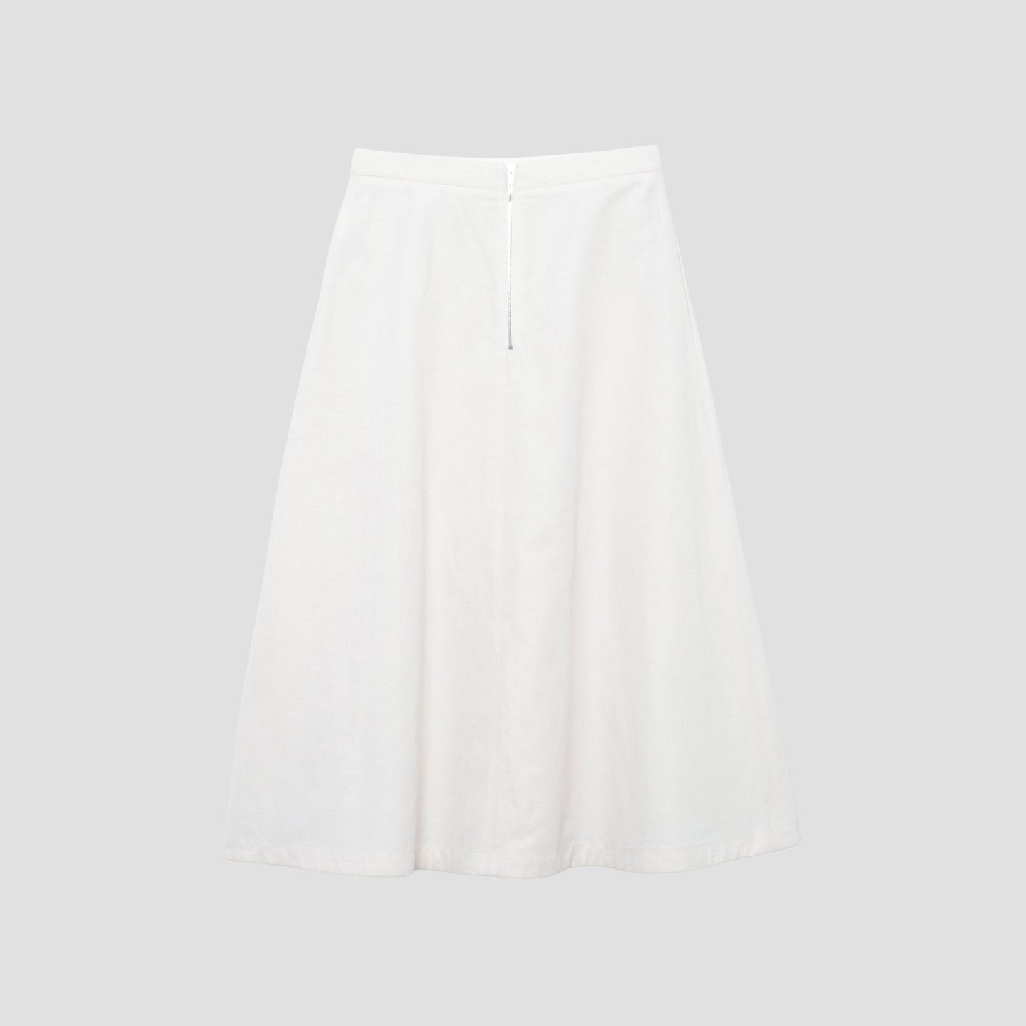 HIGH TWIST COTTON LINEN SKIRT