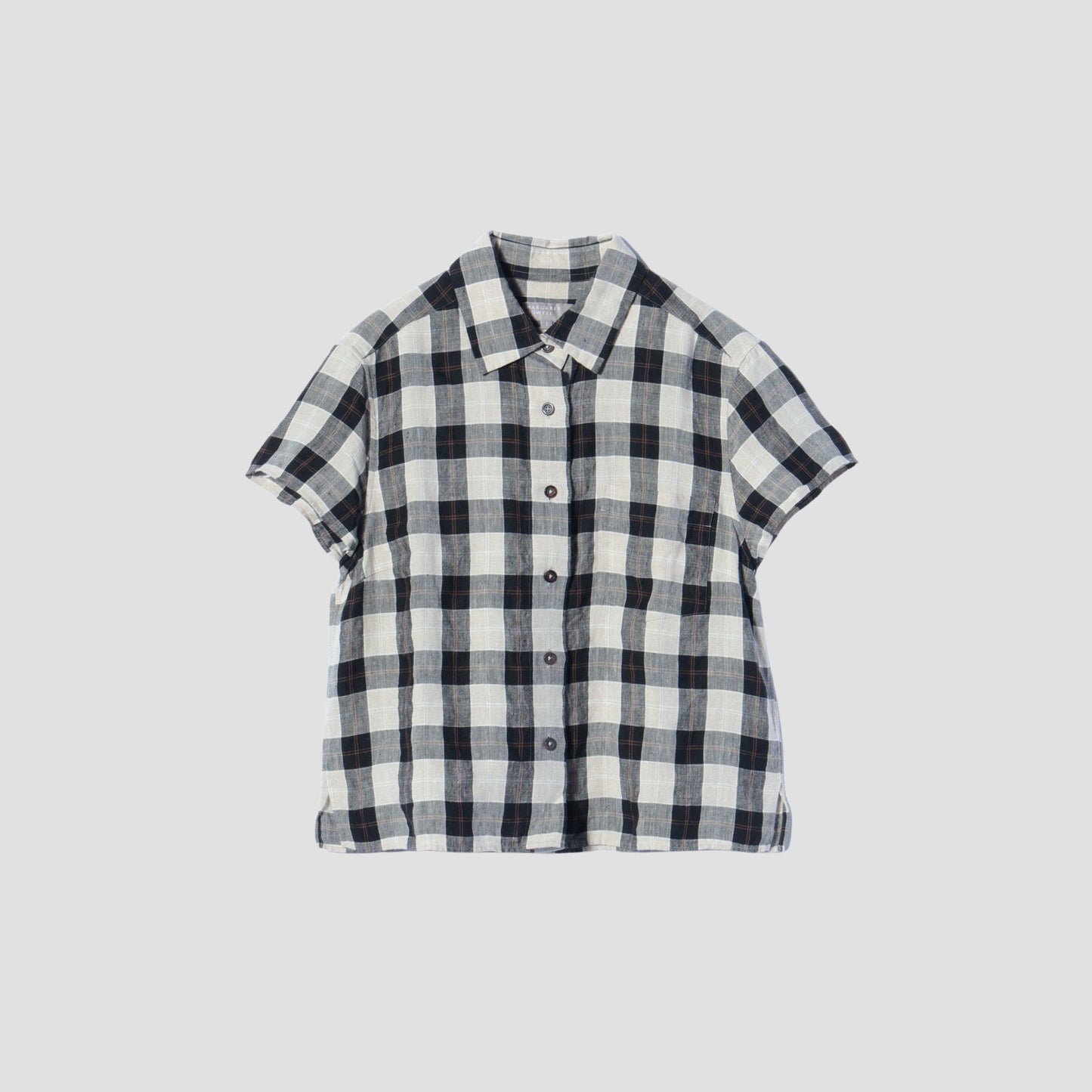 LINEN TARTAN SHIRT