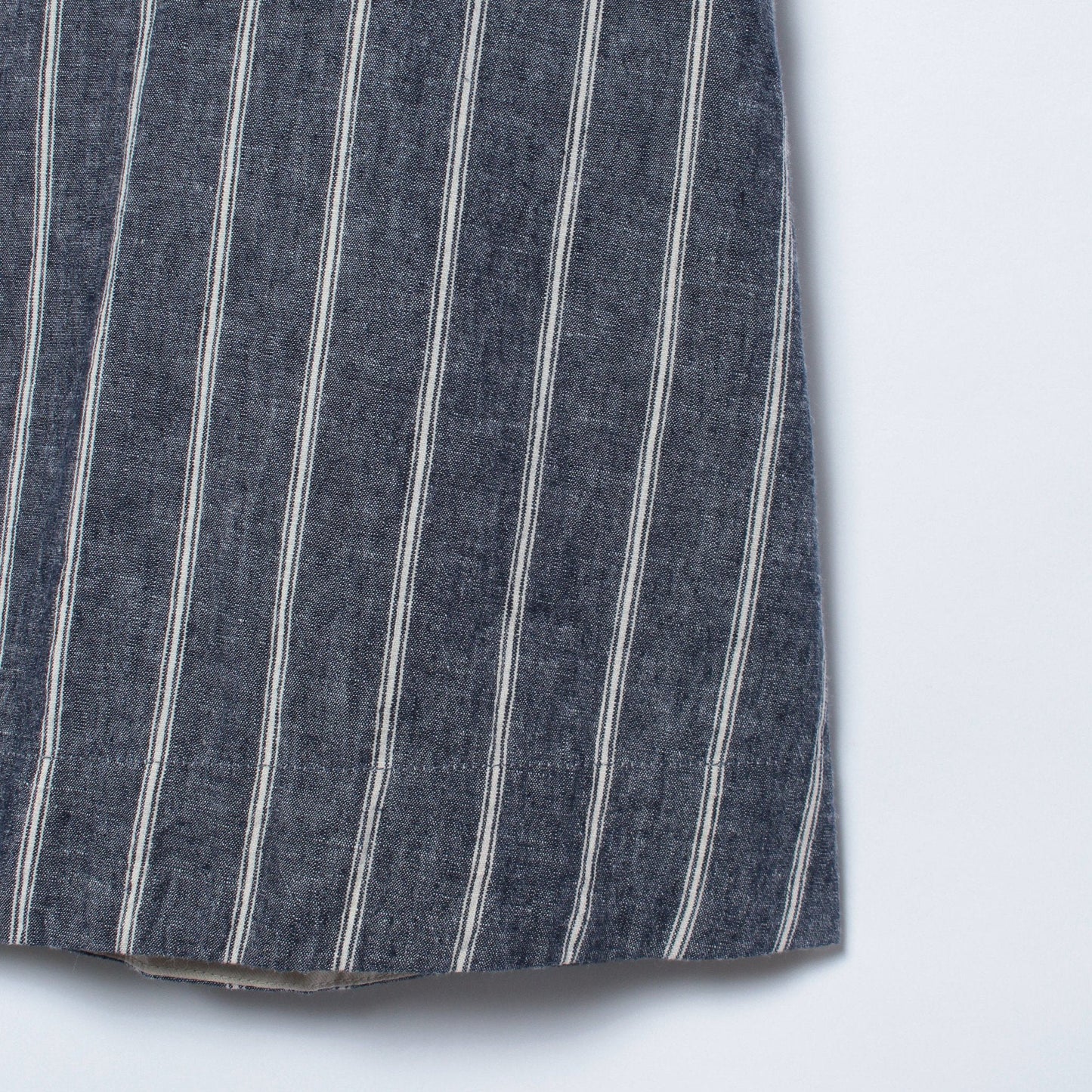 ROUGH COTTON LINEN SHIRTING DRESS