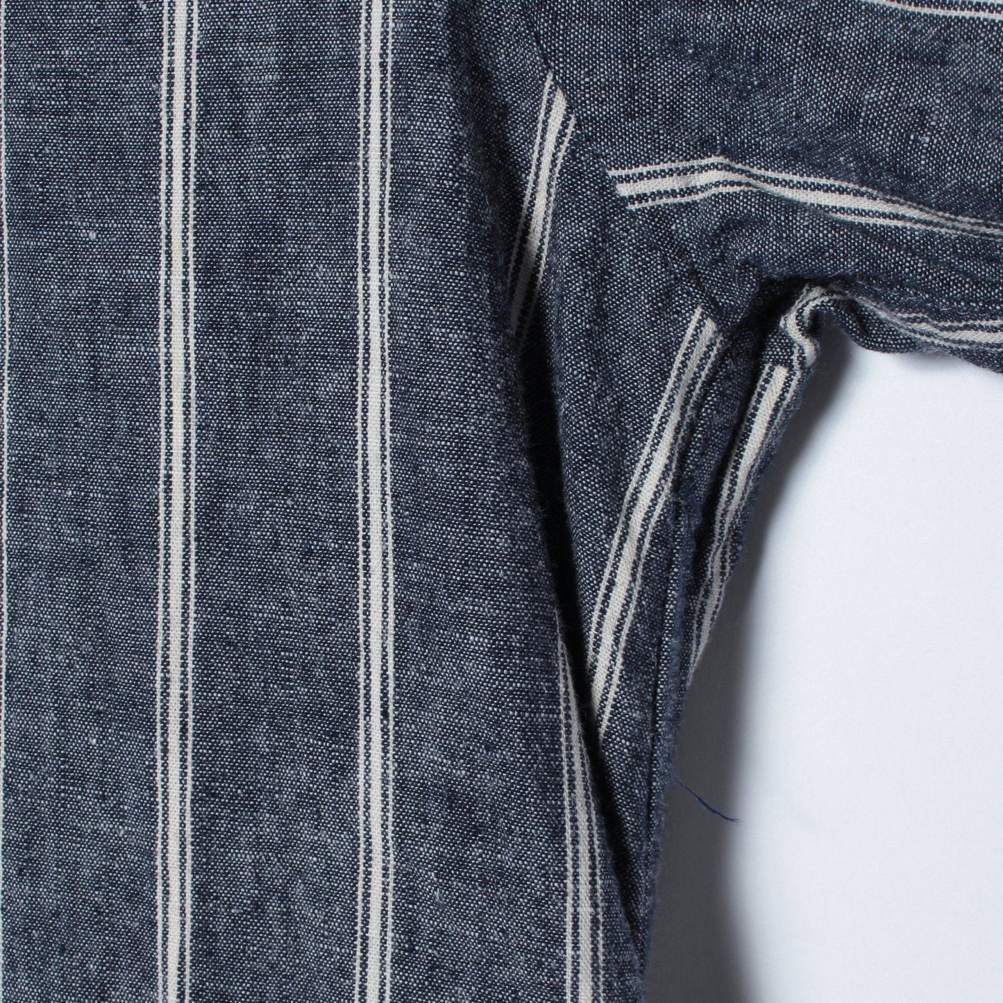 ROUGH COTTON LINEN SHIRTING DRESS