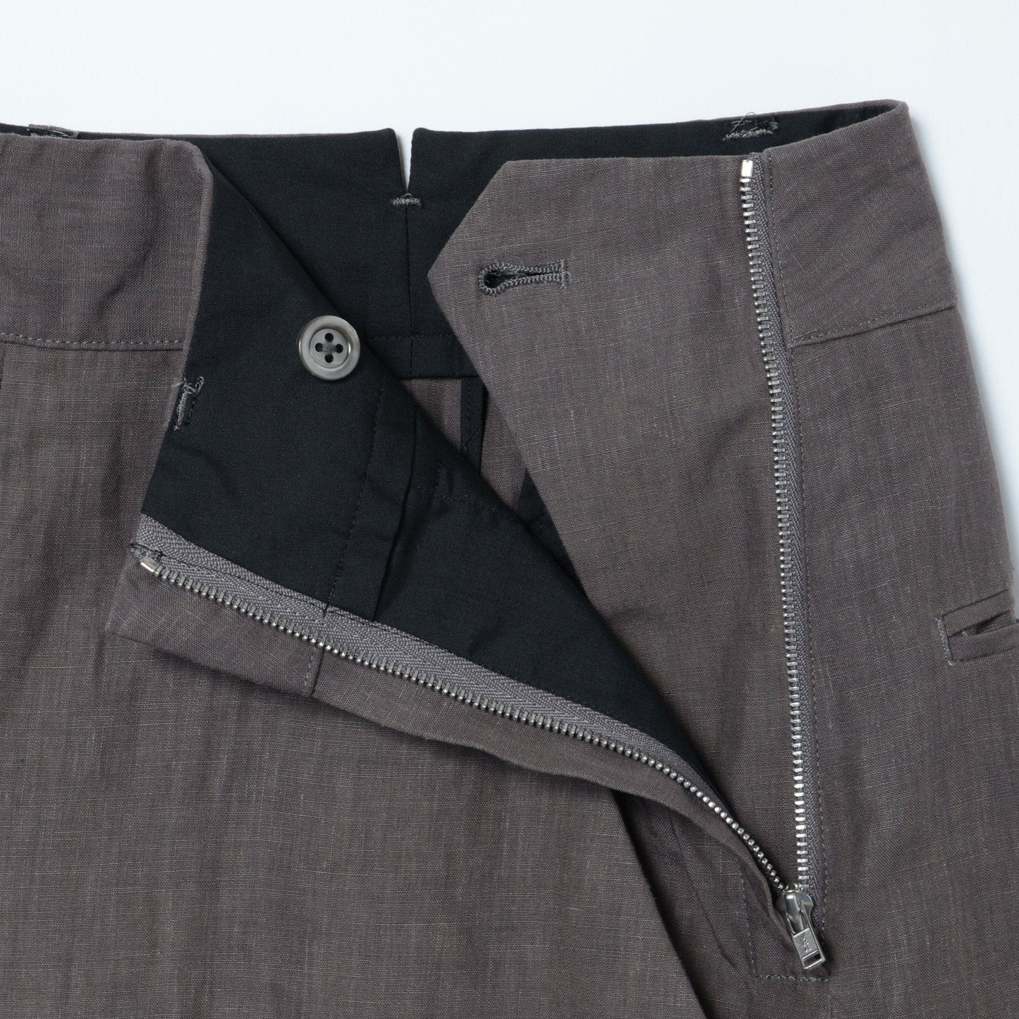HIGH DENSE LINEN TROUSERS