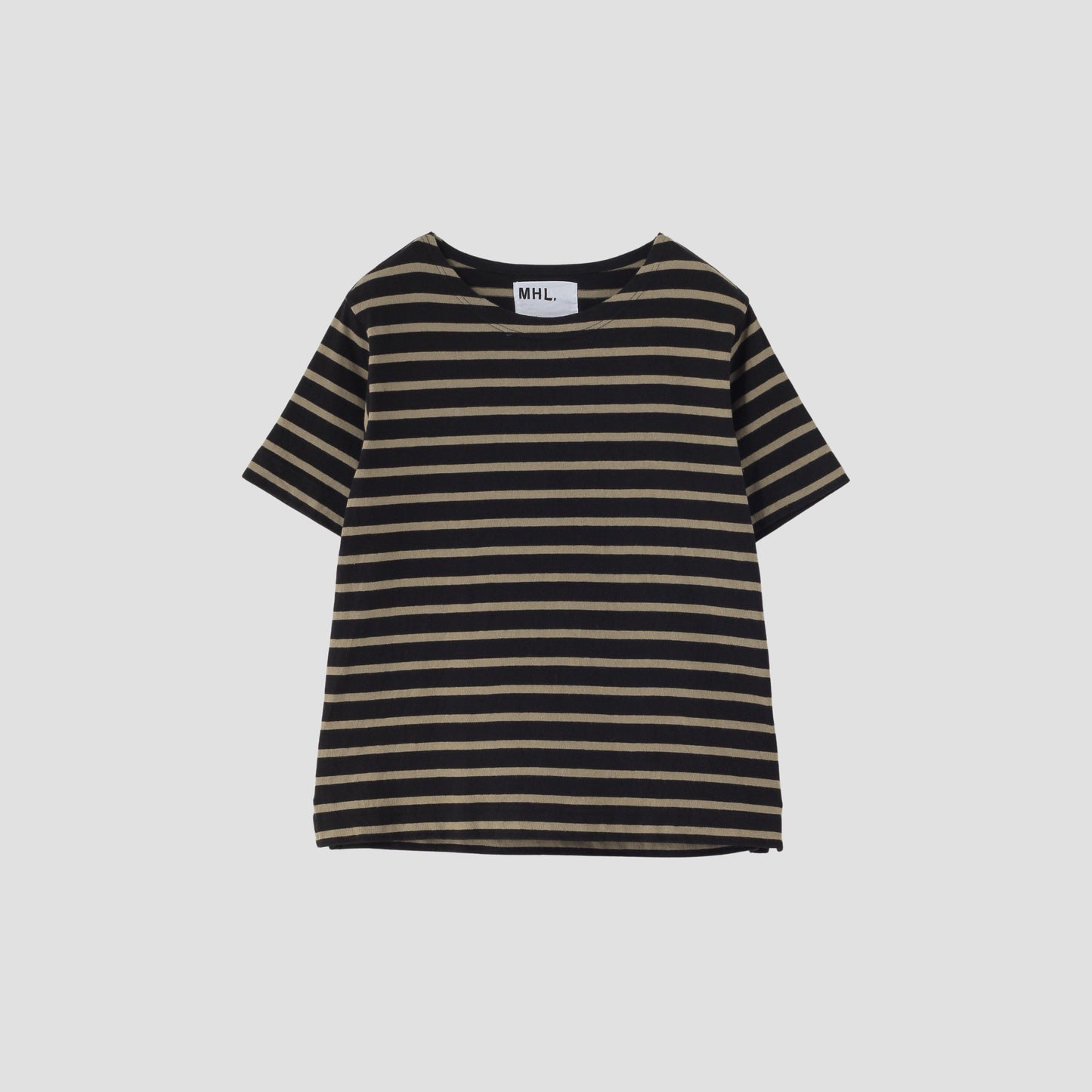 STRIPED DRY COTTON JERSEY