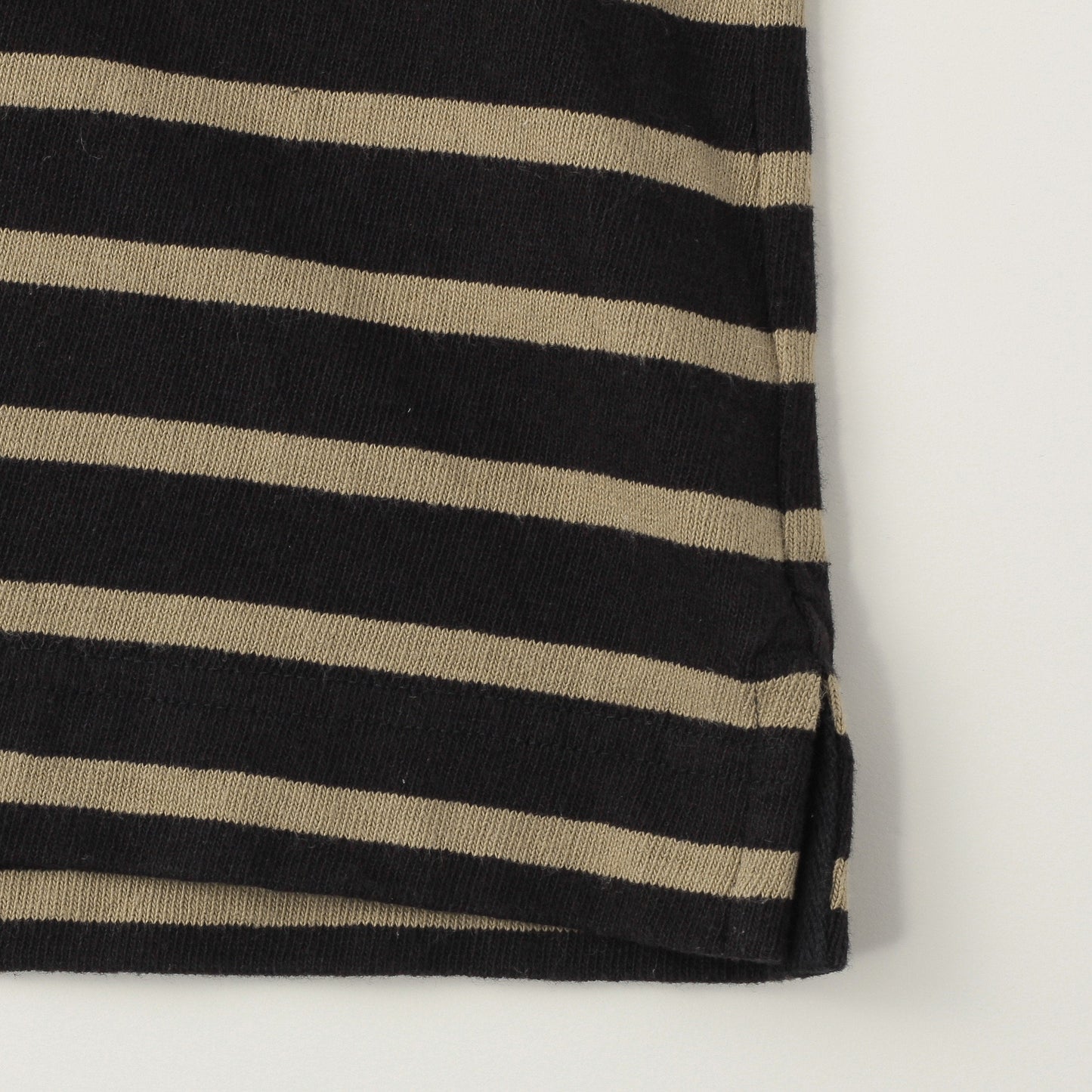 STRIPED DRY COTTON JERSEY