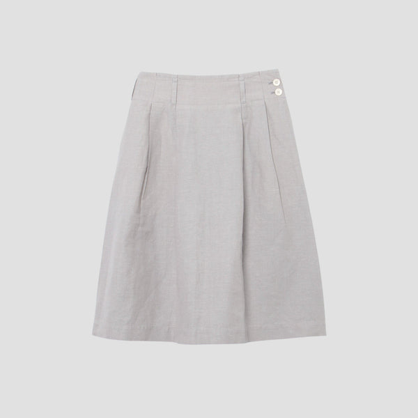 COTTON LINEN SKIRT