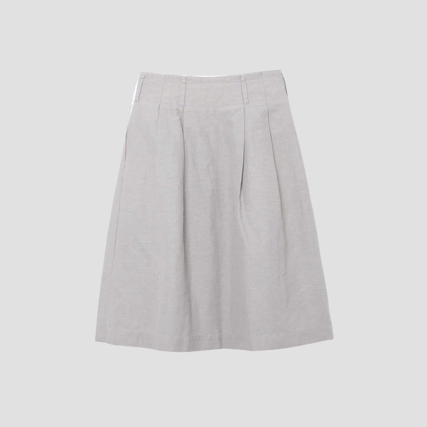 COTTON LINEN SKIRT