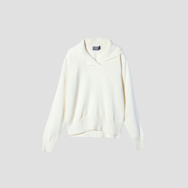WASHED FINE MERINO KNIT