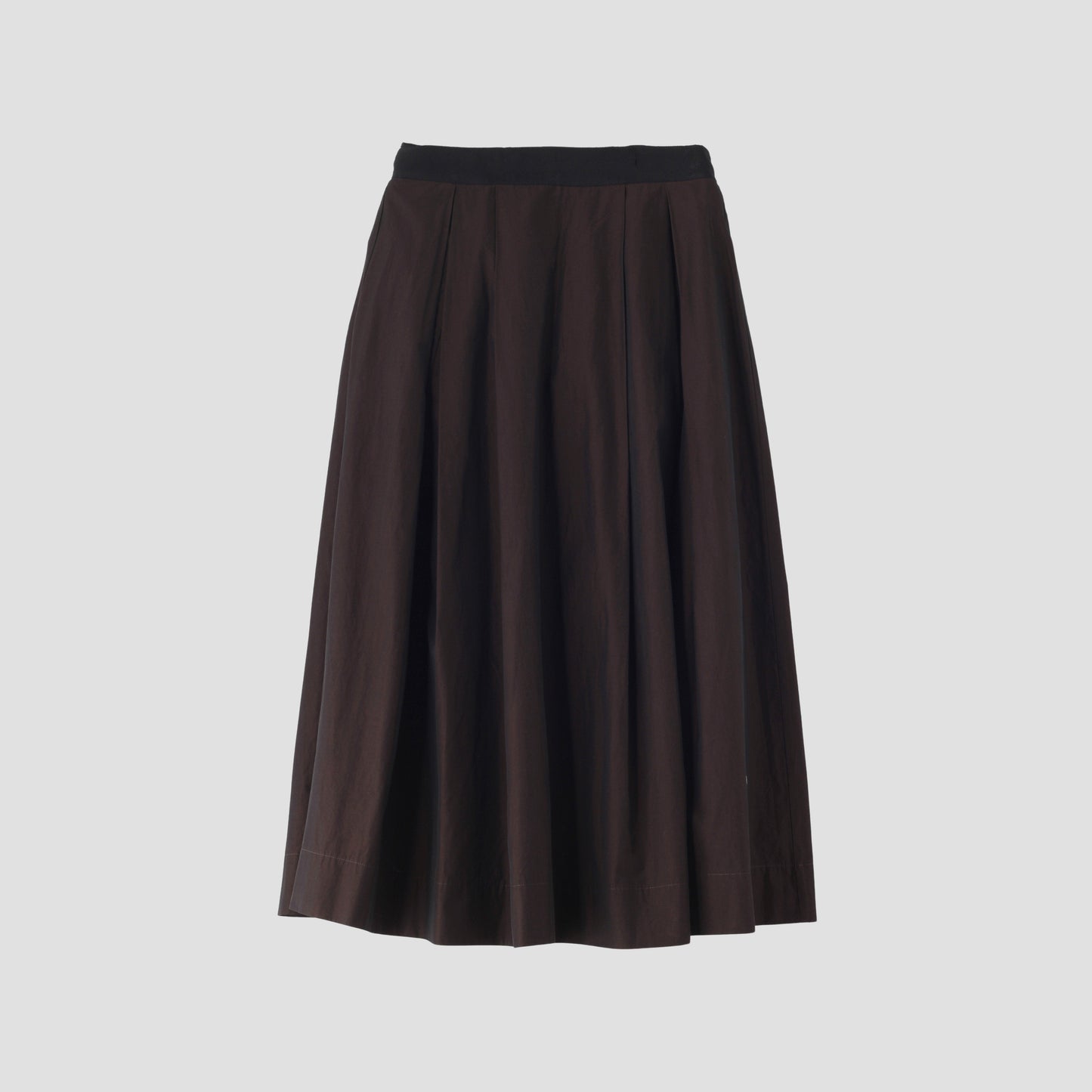 FINE COTTON CHAMBRAY  SKIRT
