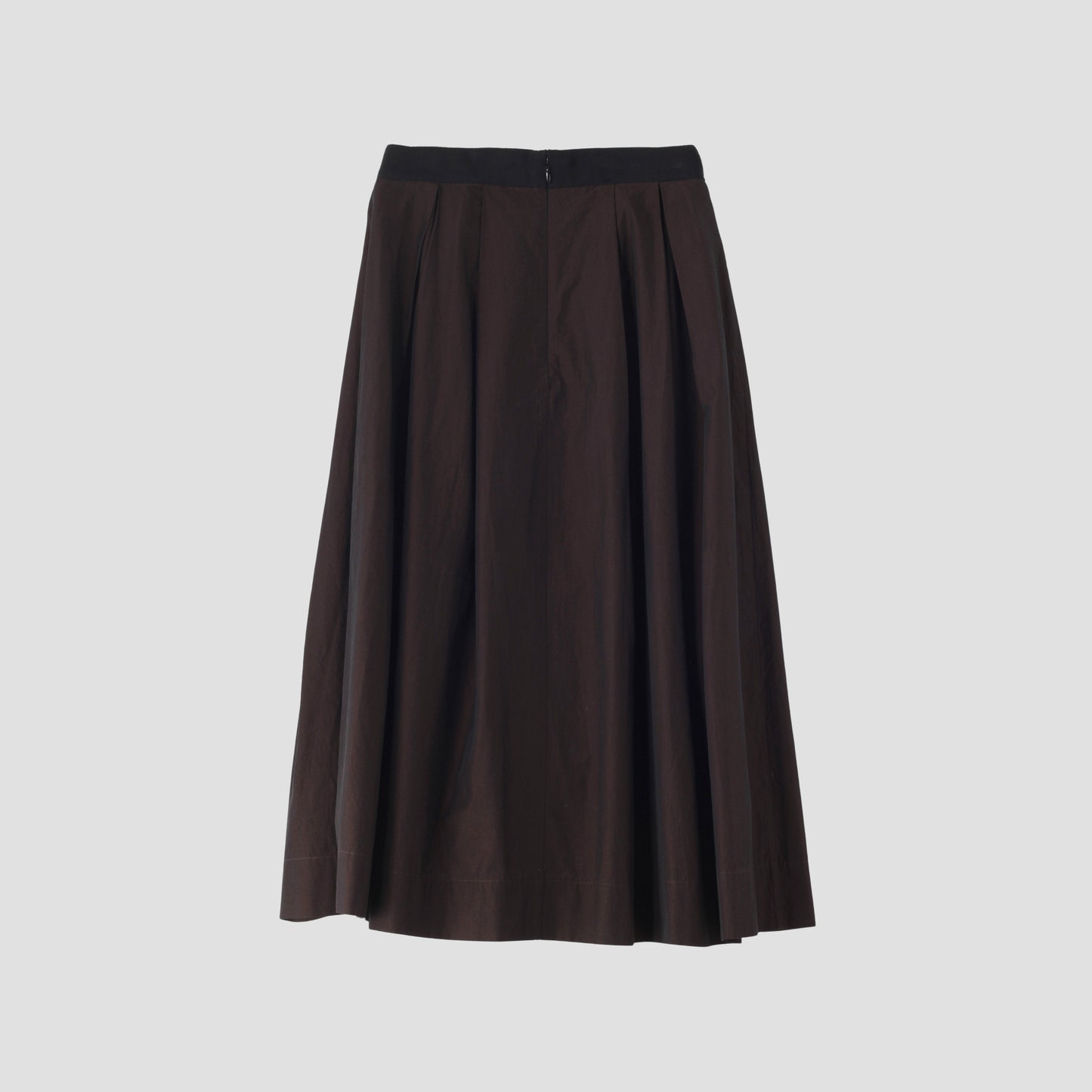 FINE COTTON CHAMBRAY  SKIRT