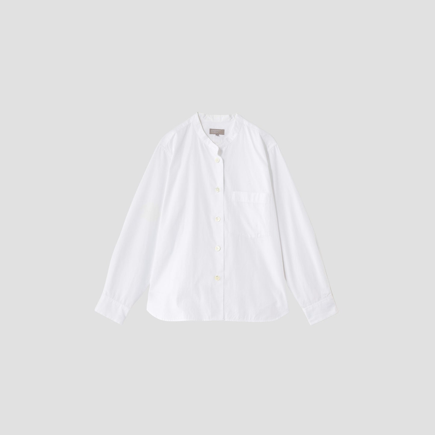 PLAIN COTTON POPLIN SHIRT