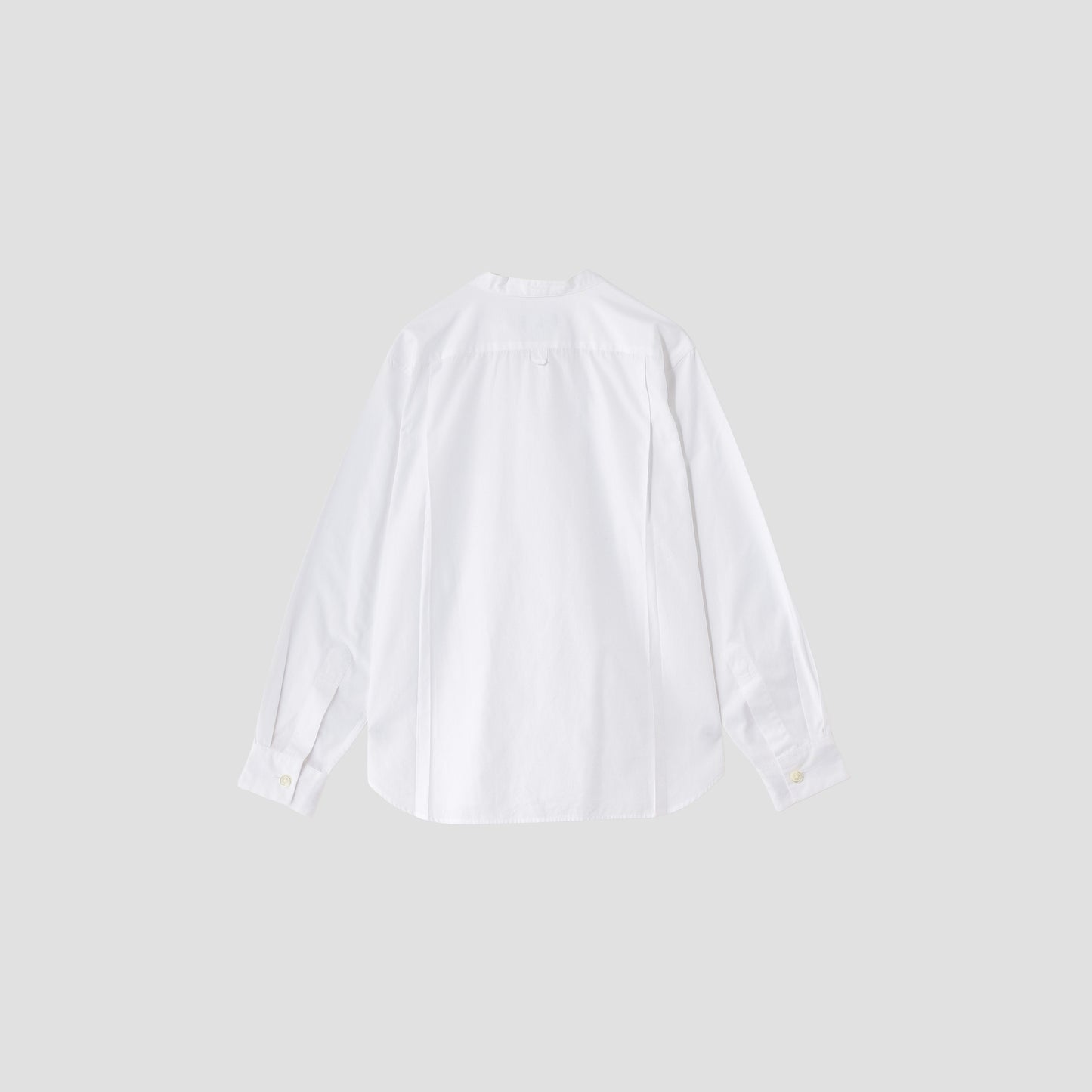 PLAIN COTTON POPLIN SHIRT
