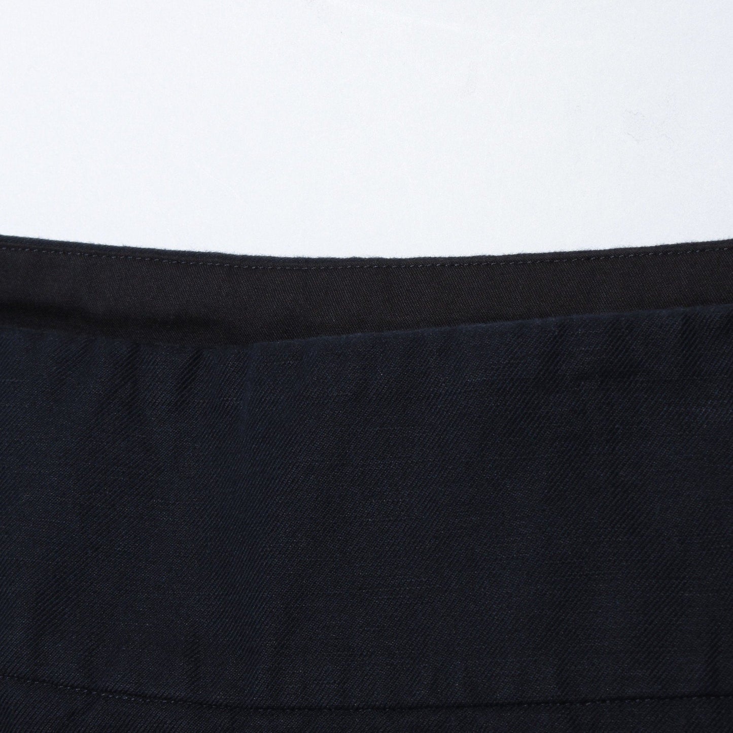 COTTON LINEN TWILL SKIRT