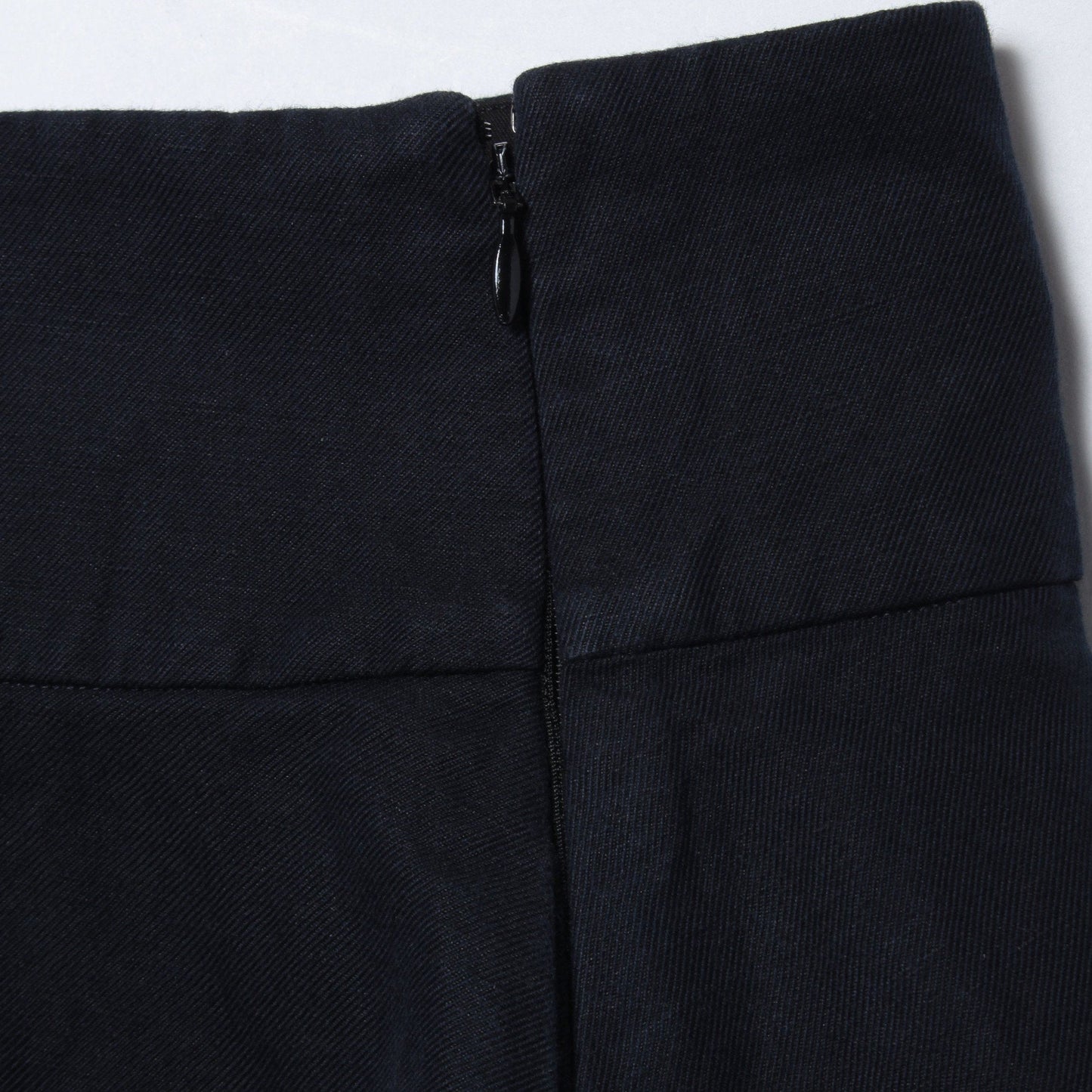COTTON LINEN TWILL SKIRT
