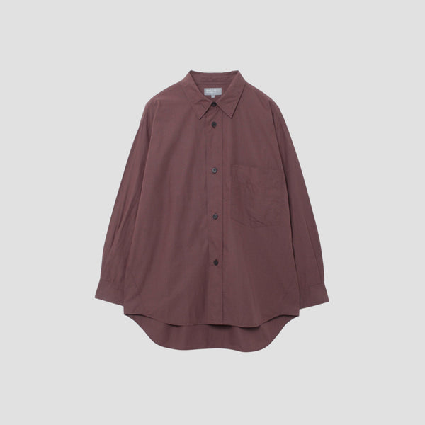 FINE COMPACT COTTON POPLIN SHIRT