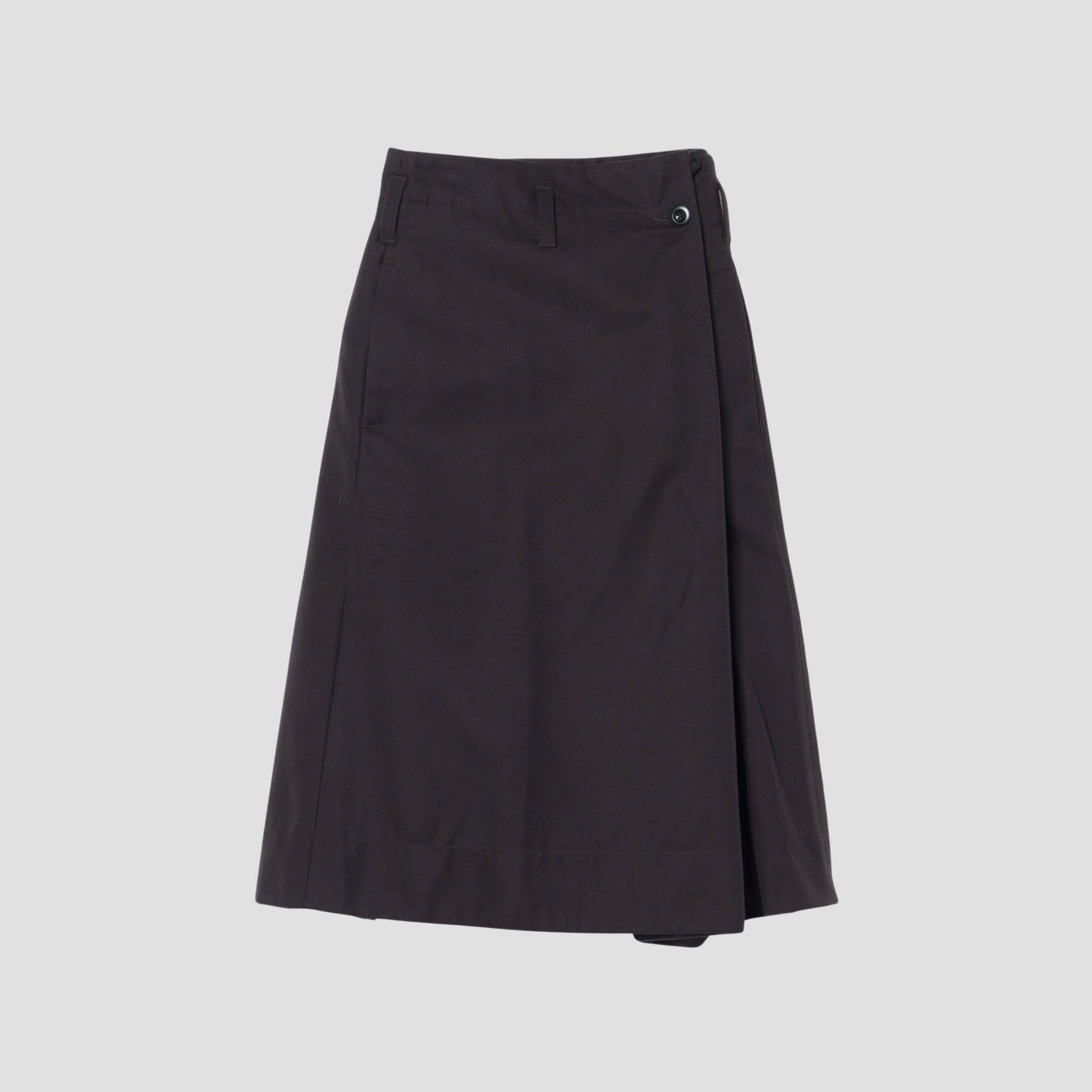COTTON WOOL DRILL SKIRT