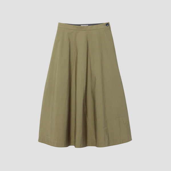 COTTON TAFETTA SKIRT