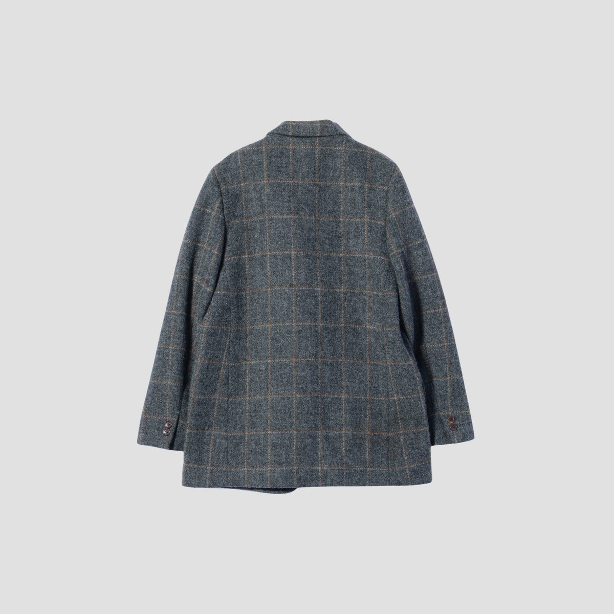 WINDOWPANE CHECK WOOL JACKET