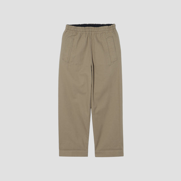 ORGANIC COTTON GABARDINE TROUSERS