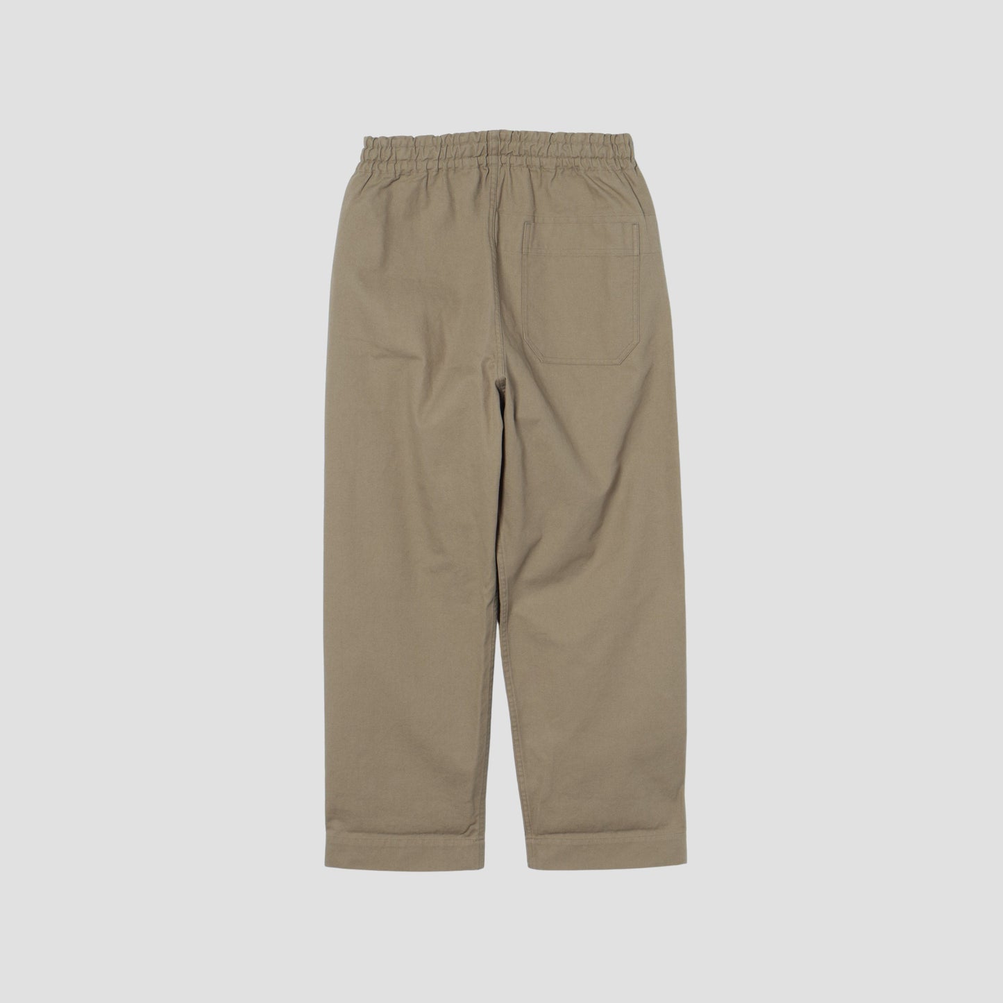 ORGANIC COTTON GABARDINE TROUSERS