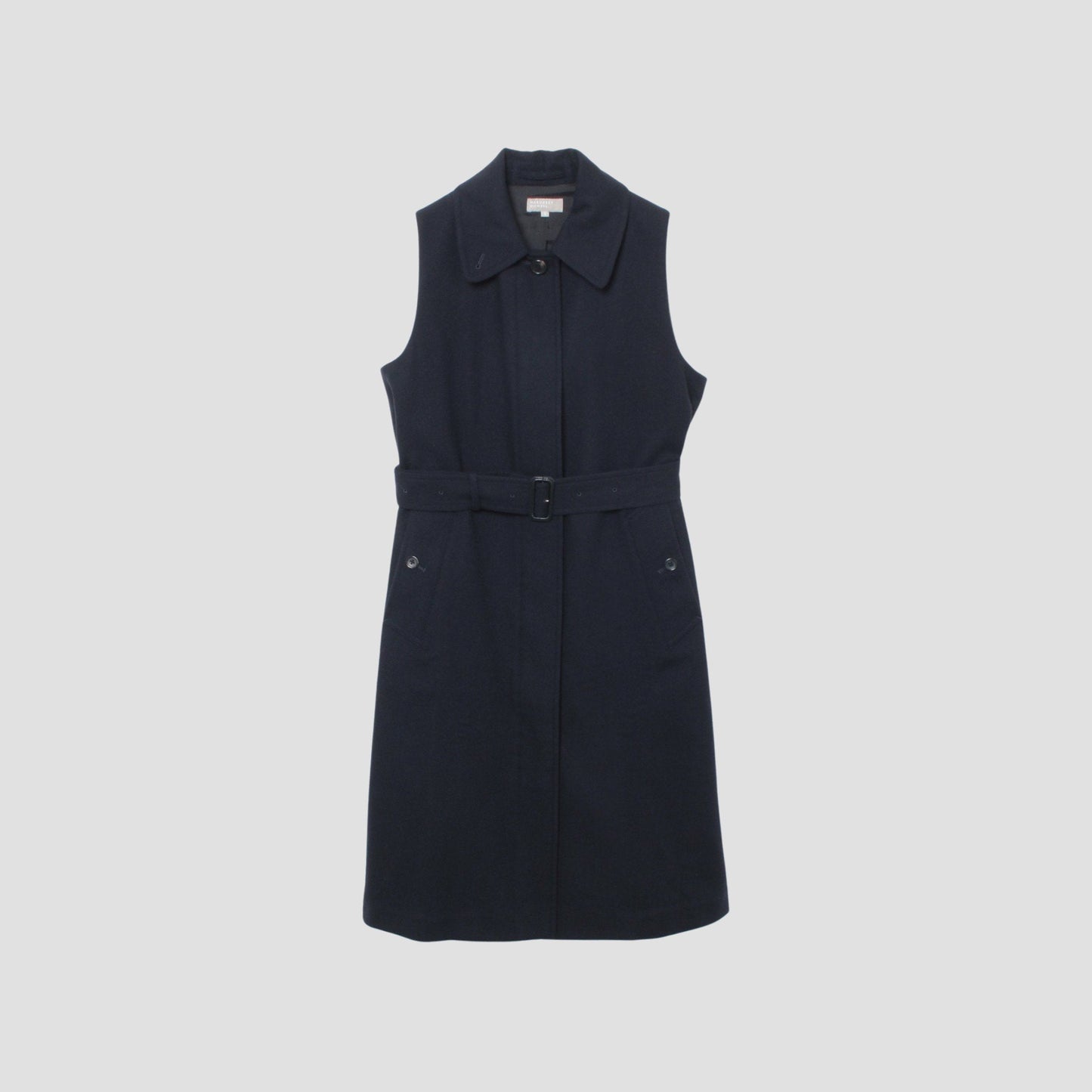 DRY WOOL TWILL DRESS