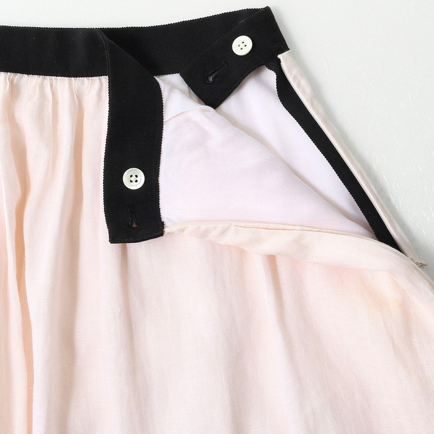 LINEN VOILE SKIRT