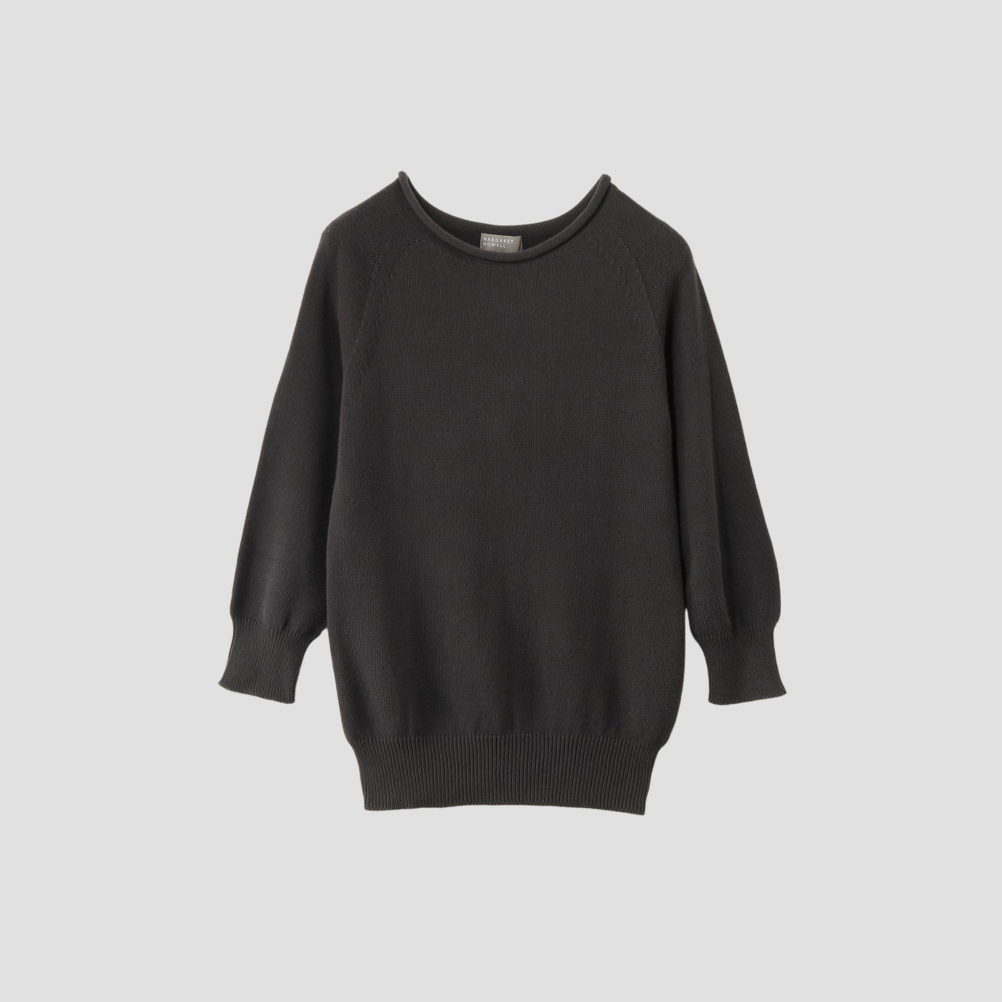 CAST OFF ROLL NECK KNIT