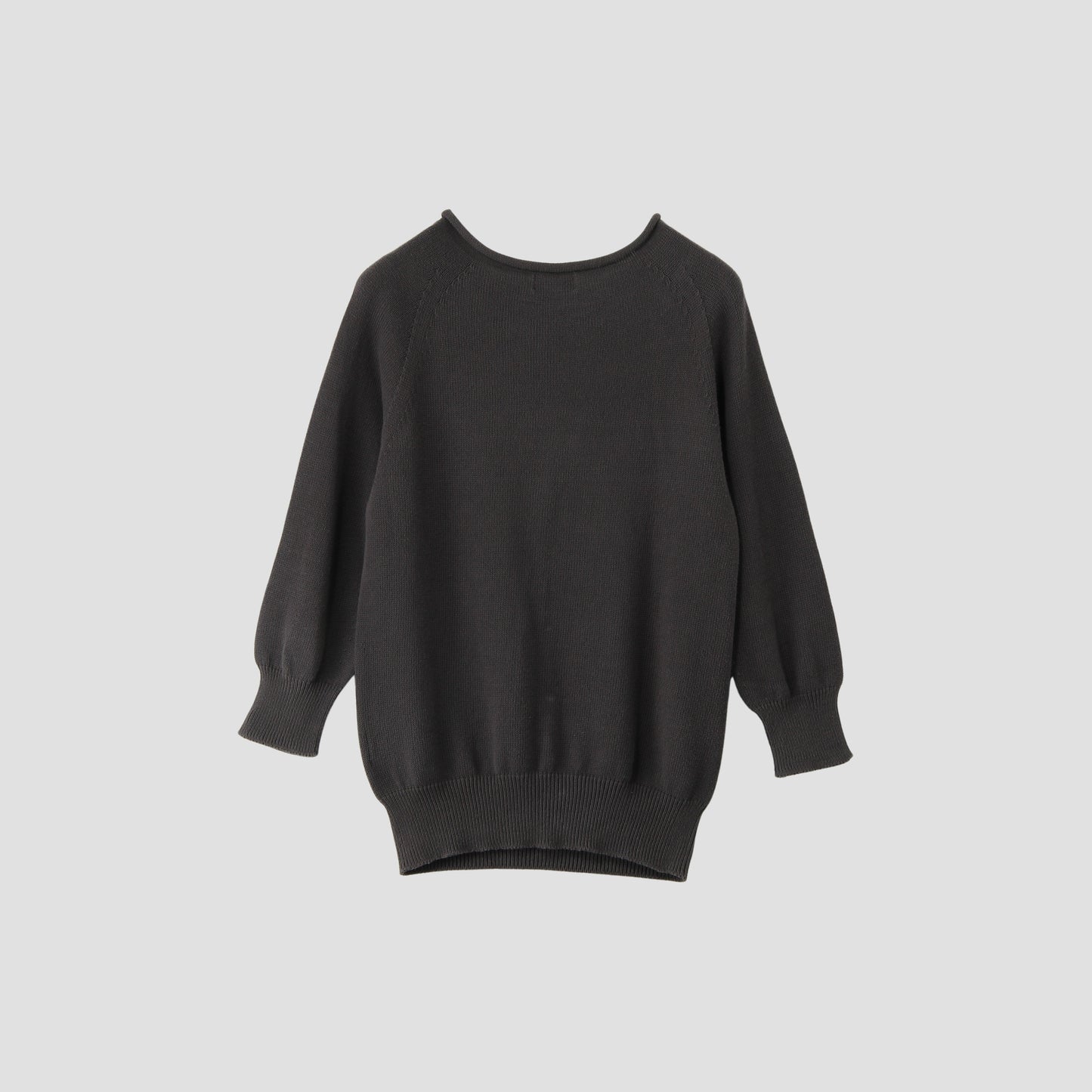 CAST OFF ROLL NECK KNIT