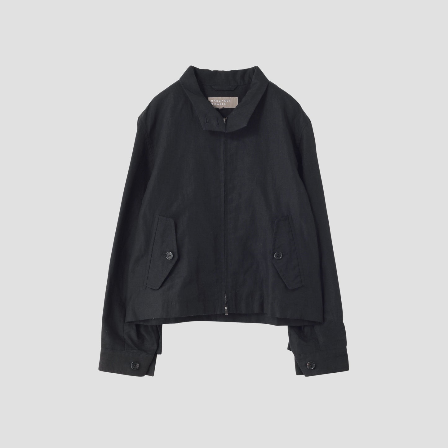 DENSE LINEN POPLIN BLOUSON