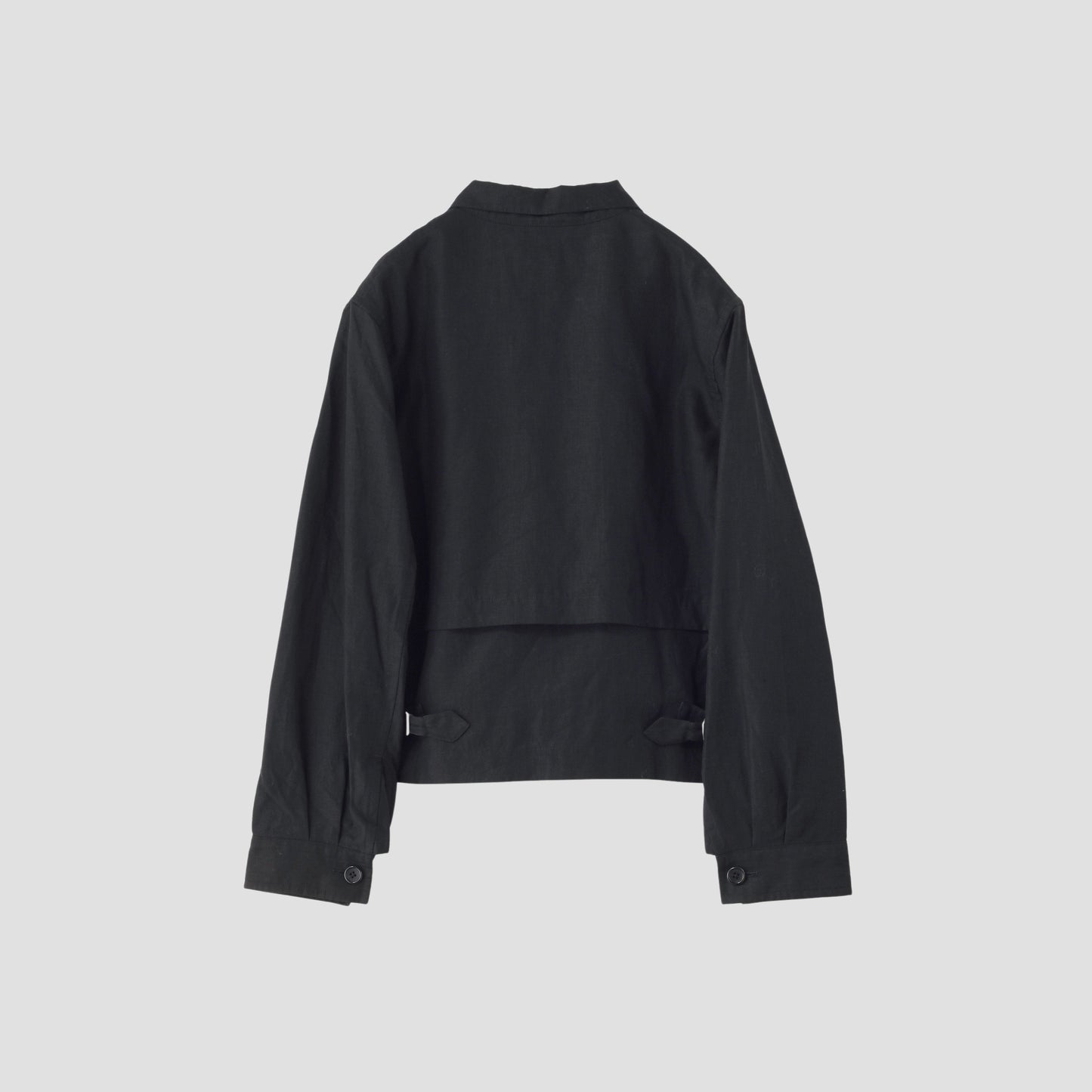 DENSE LINEN POPLIN BLOUSON