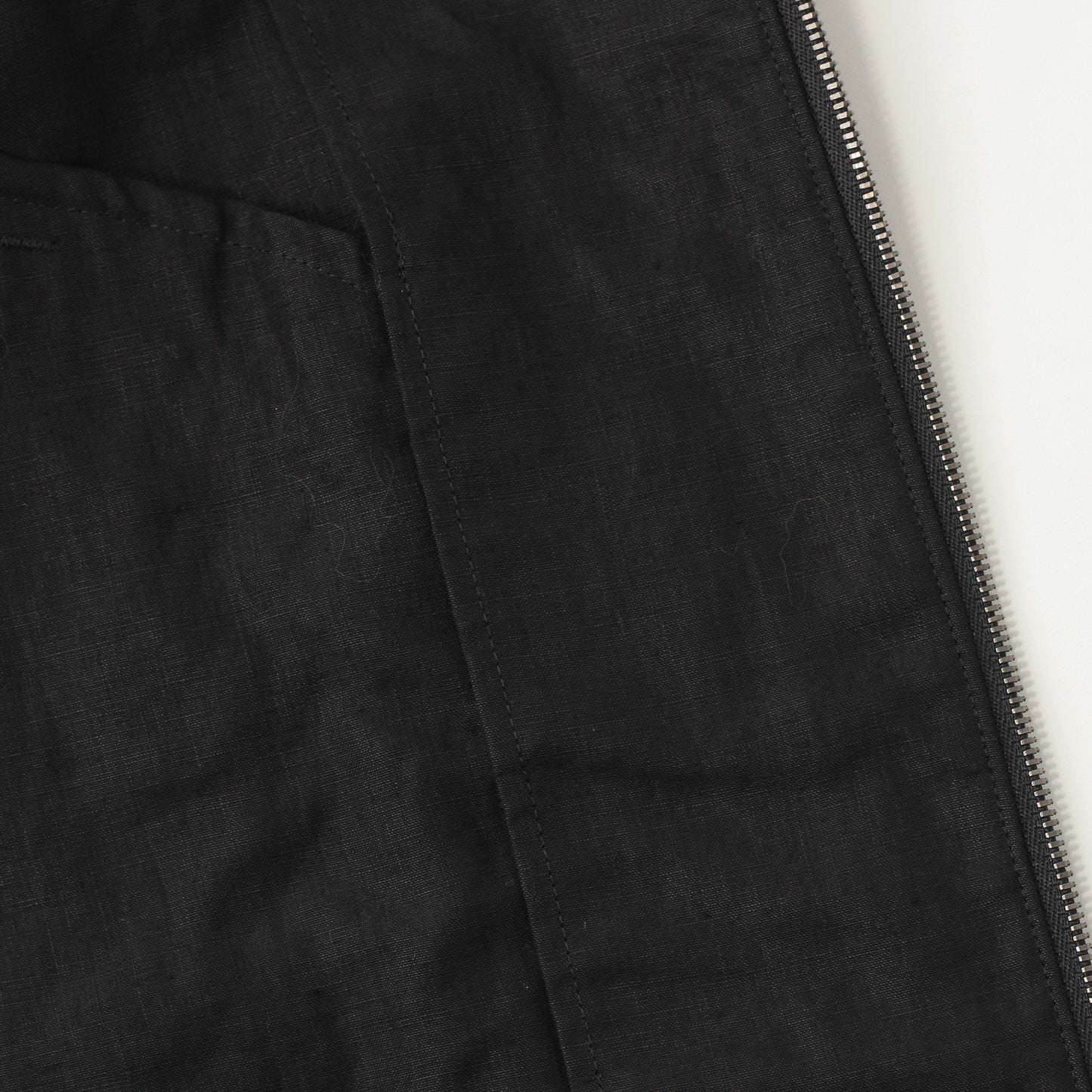 DENSE LINEN POPLIN BLOUSON