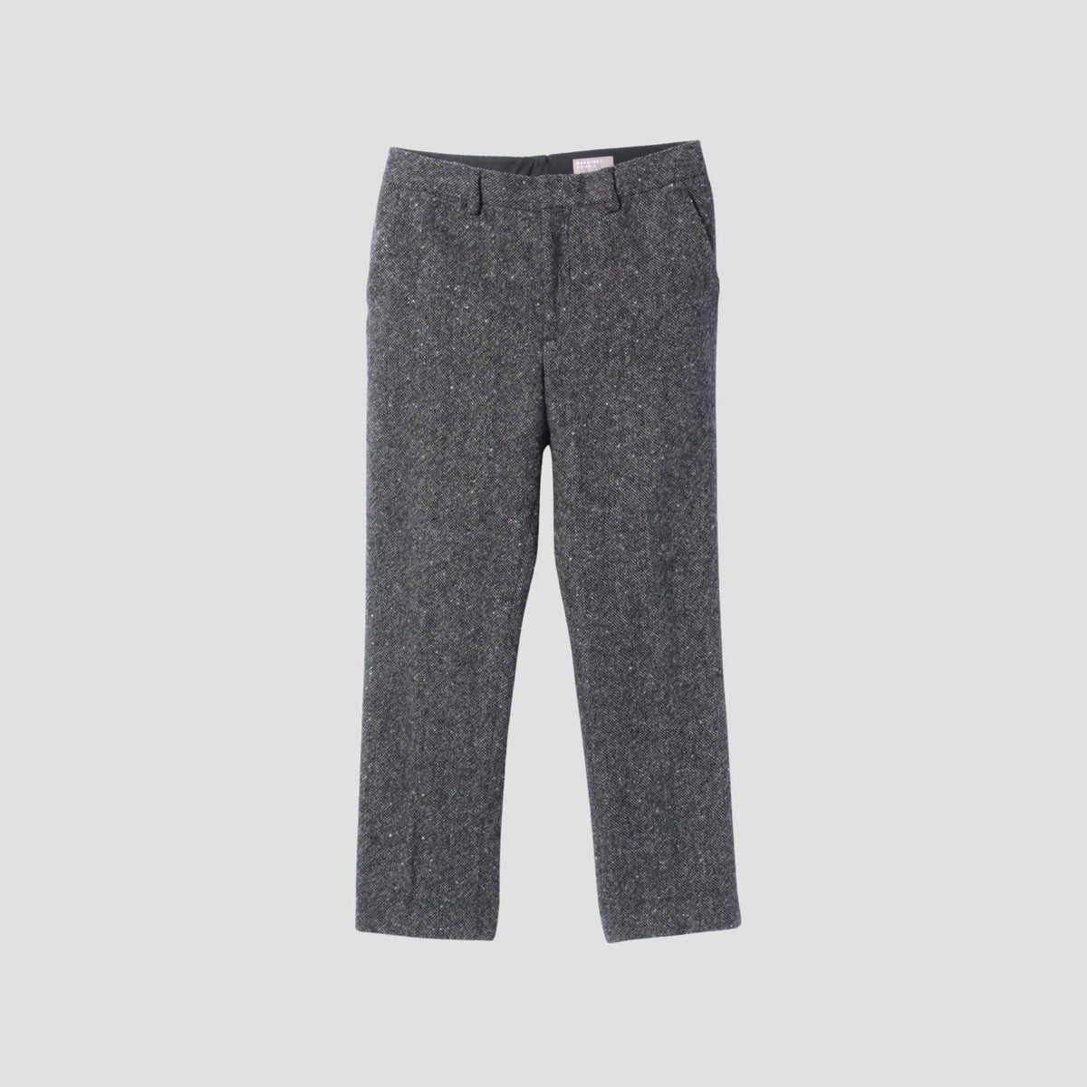 WOOL TWEED TROUSERS