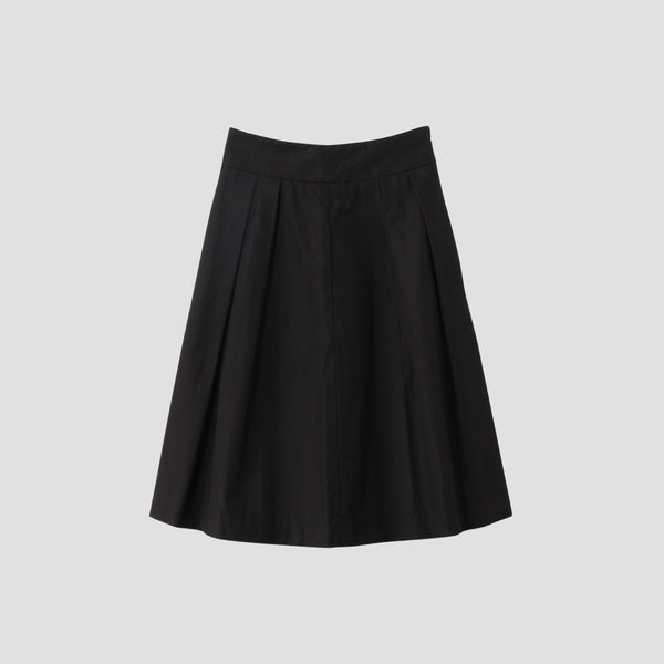 COTTON TAFETTA SKIRT
