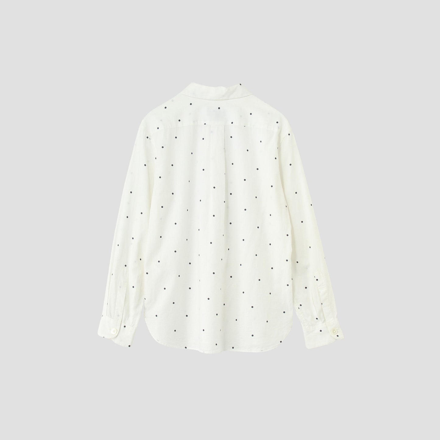 SOFT SPOT PRINT COTTON SHIRT