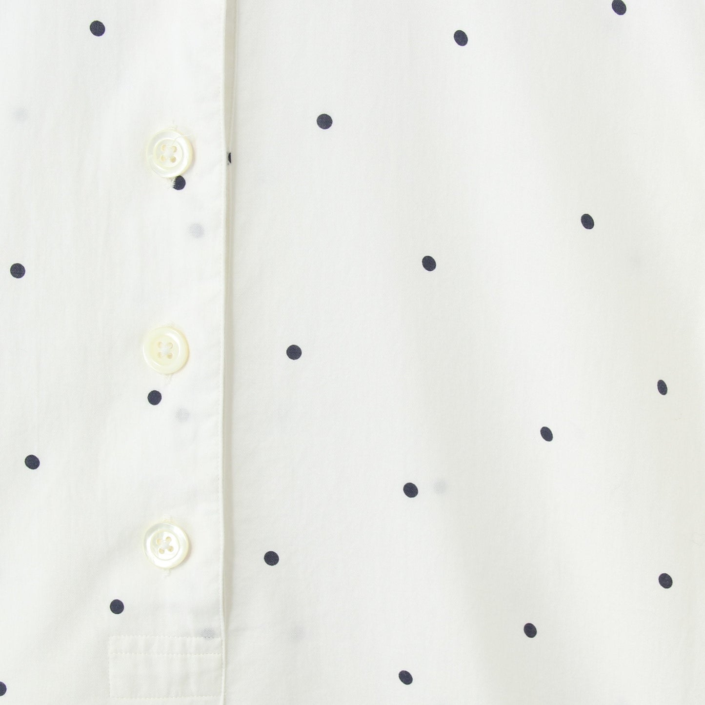 SOFT SPOT PRINT COTTON SHIRT