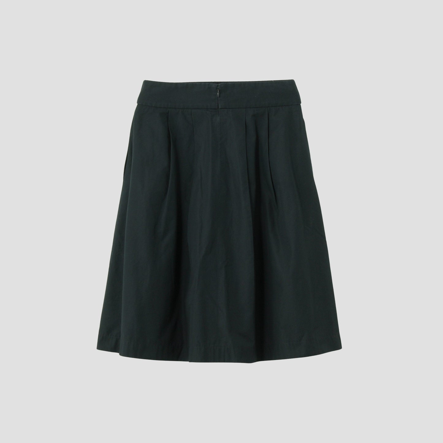 COTTON TAFETTA SKIRT