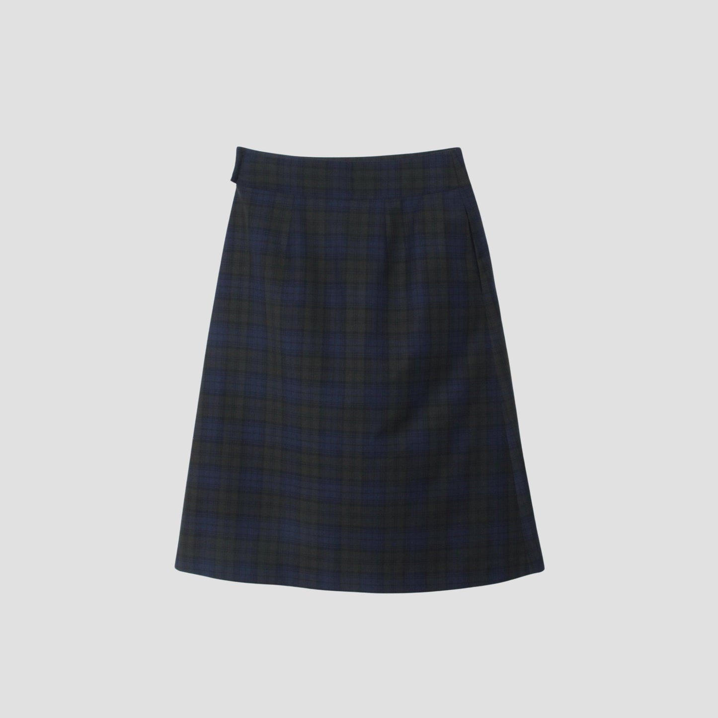 WOOL BLACKWATCH SKIRT